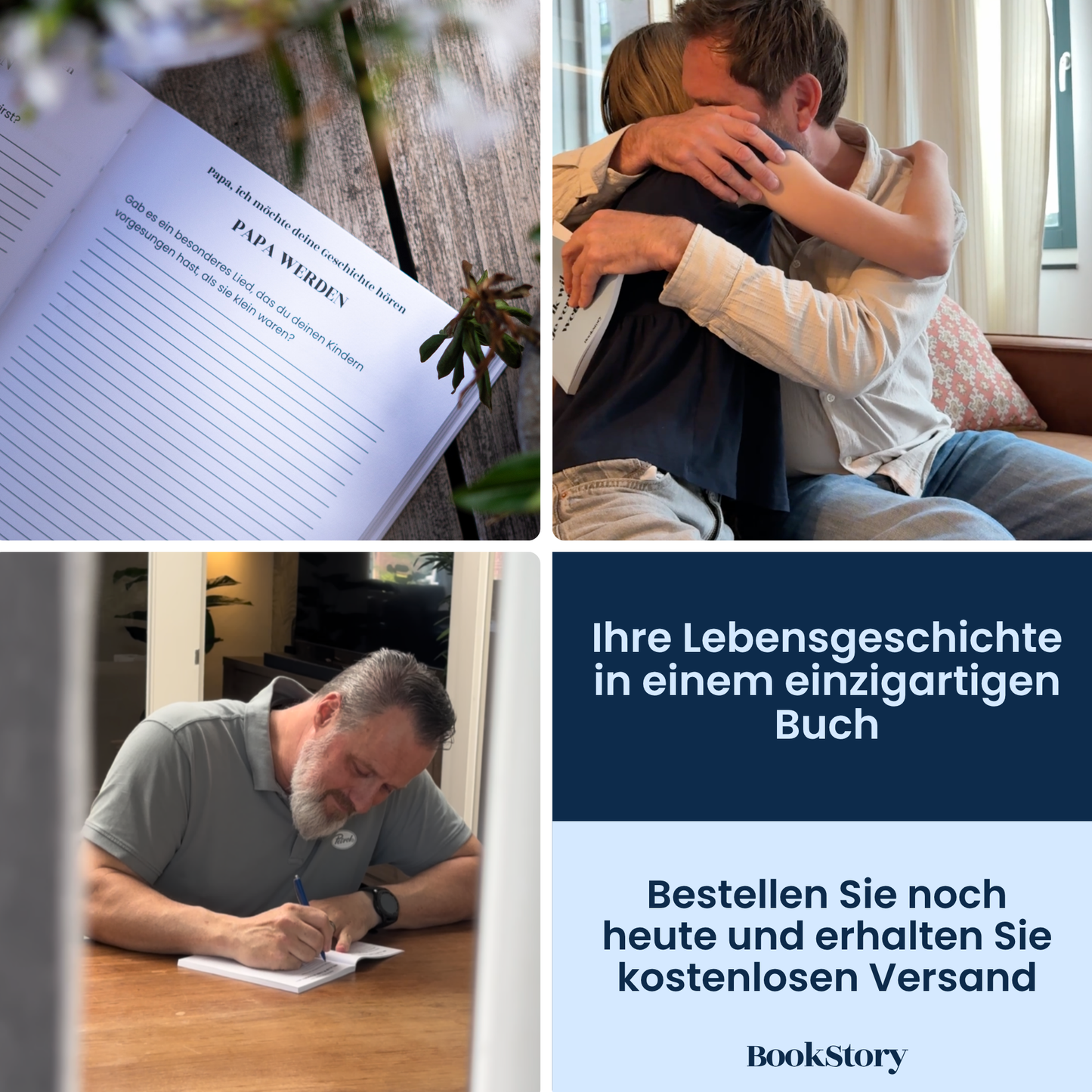 Papa, ich möchte deine Geschichte hören