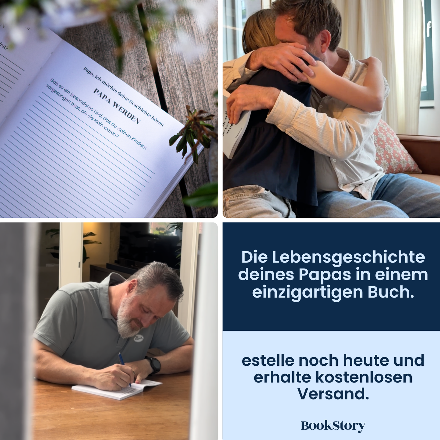 Papa, ich möchte deine Geschichte hören