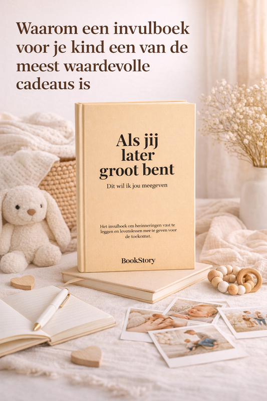 Wat geef je je kind mee voor later? levenslessen en herinneringen vastleggen